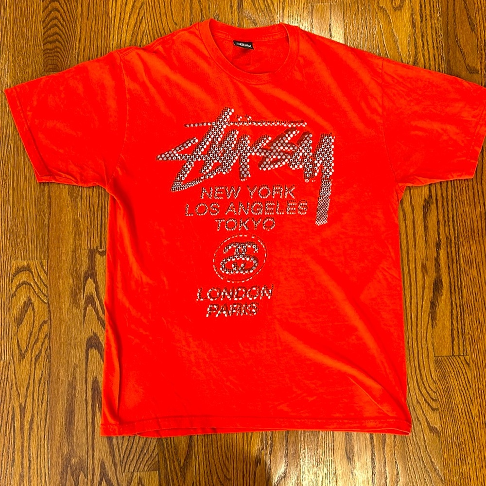 Stussy 100% Cotton Screen T-Shirt
